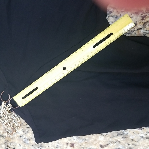 Toto Collection Chain Shoulder Strap Blouse - Picture 6 of 8